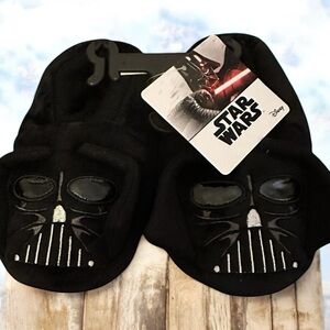 STAR WARS Disney Darth Vader, Children's Size Large 9-10 Slippers NWT
